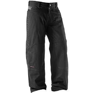   Mens Textile Road Race Motorcycle Pants   Black / Size 28 Automotive