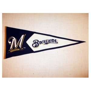 Milwaukee Brewers Vintage Classic Pennant  Sports 