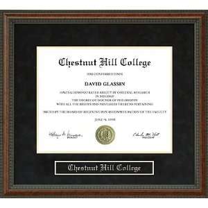  Chestnut Hill College (CHC) Diploma Frame Sports 