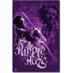  Jimi Hendrix Purple Haze Music Poster Print   22x34 Poster 