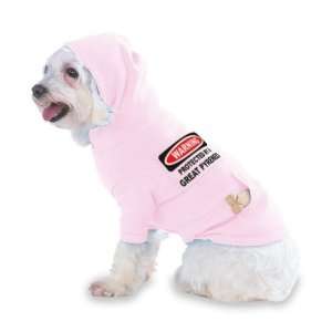  WARNING PROTECTED BY A GREAT PYRENEES Hooded (Hoody) T 