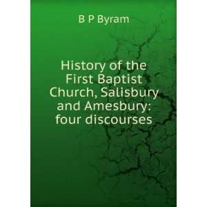 History of the First Baptist Church, Salisbury and Amesbury four 