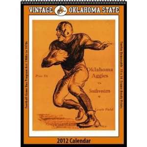   Vintage Oklahoma State Football 2012 Wall Calendar