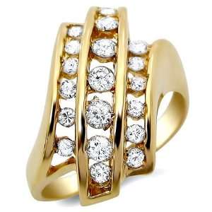   Ladies Vintage .75ct Round Diamond Ring band 14k Yellow Gold Jewelry