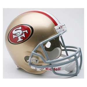  San Francisco 49ers Riddell Deluxe Replica Helmet   NFL 