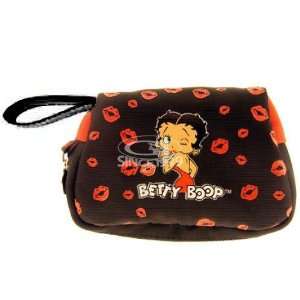  Betty Boop Digital Camera Pouch Red Lips on Black Cell 