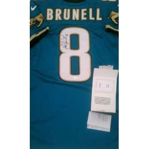  Mark Brunell Signed Jacksonville Jaguars Authentic Jersey 