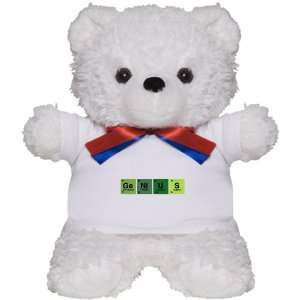  Teddy Bear White Genius Periodic Table of Elements Science 