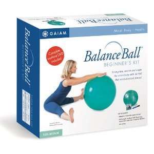 Gaiam Balance Ball Beginner Kit 