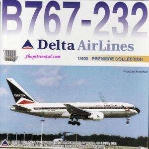  Dragon Wings 55311 Delta Airlines B767 232 1/400 model 