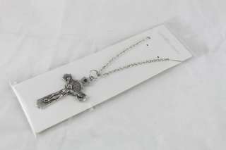 3PCS Tibetan Silver cross Pendant Necklaces #20083  