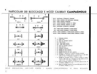 xxRARE Cambio Corsa Con Mozzi Calibrati Campagnolo HUBs 36 holes early 