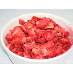 Mother Earth Freeze Dried Strawberries (One Full Quart) for Camping 