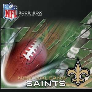  New Orleans Saints 2009 Box Calendar
