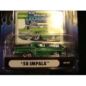  Muscle Machines Impala 1958 Rubber Treaded scale 1/64 2003 