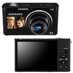Samsung DV300F 16 MP 5X Wi Fi Dual View Digital Camera   Black 