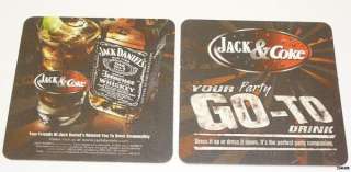 25 Jack Daniels Jack & Coke Double Sided Bar Coasters  