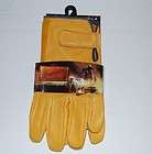 Wrangler Deerskin Leather Gloves Large Wells Lamont  