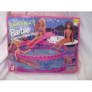  Sparkle Beach Barbie Crystal Clear Pool Toys & Games