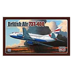    400 British Air Commercial Airliner (Plastic Models) Toys & Games