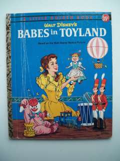1949 Little Golden Book Disney Babes in Toyland  