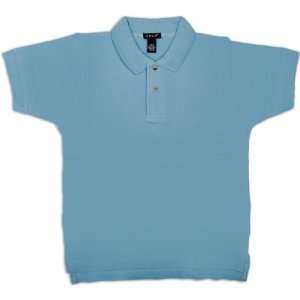  Youth Pique Polo Light Blue Small