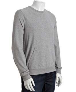 Prada Prada Sport grey cotton blend crewneck sweatshirt