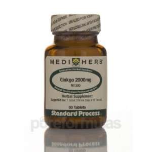  ginkgo 2000mg 60 tablets by medi herb Health & Personal 