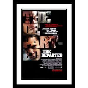  The Departed Framed and Double Matted 20x26 Movie Poster 