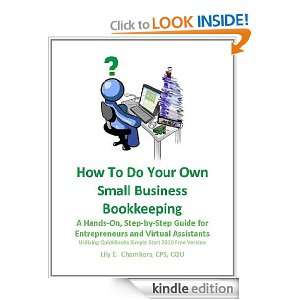 How To Do Your Own Small Business Bookkeeping Lily Chambers  