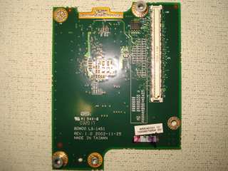 What machine was it removed from Dell Inspirion 1100