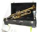   in USA King 601 Trumpet w/Hard Case,Leblanc Mute,Benge/Bac​h Mouths