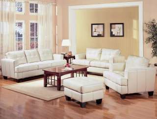   this set includes sofa love seat chair ottoman is optional extra