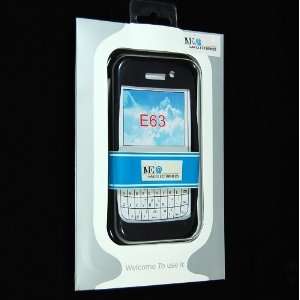    IVEA NEW BLACK SILICONE SOFT case cover for Nokia E63 Electronics