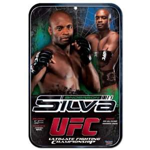  UFC Anderson Silva 11 x 17 Sign