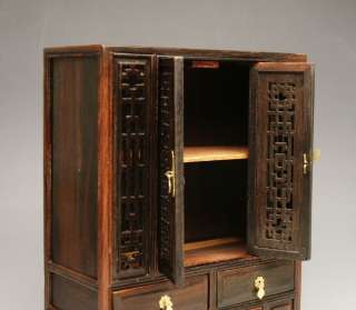 94 Beautiful Chinese Handmade Mini Display Wood Cabinet  