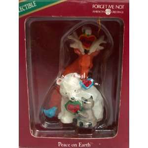 American Greetings, Forget Me Not, Peace on Earth Holiday Christmas 