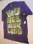 Young and Reckless Purple/Green W/LOGO NWT T Shirt Size 2XL
