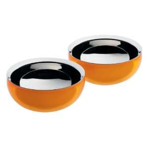  Alessi AMMI03 Small Love Bowls Set of Two Orange