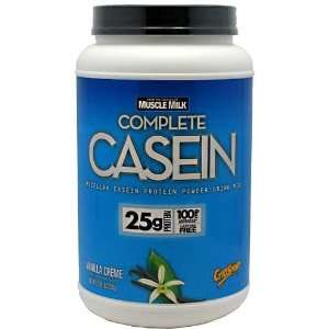   Casein, Vanilla Creme, 2.05 lb (930g) (Protein) Health & Personal