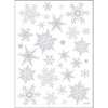 White Snowflake Wall Decal Christmas Sticker Mural 108  