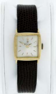 Omega Vintage 14k Yellow Gold 24mm Watch  