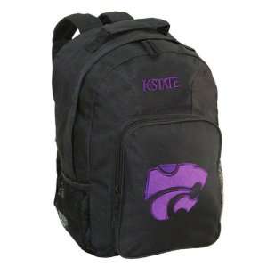   Kansas State Wildcats Black Youth Southpaw Backpack