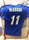   Patriots Drew Bledsoe Football Jersey Youth Size Medium NFL Blue Red