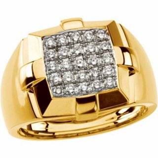  Mens Diamond Ring   Ovation Diamond Mens Ring in 18k 