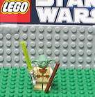 STAR WARS LEGO MINI FIGURE  MINIFI​G    YODA  OLD SET    USED