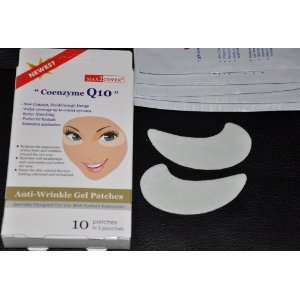 MAX2 Coenzyme Q10 Under Eye Pads Patches QTY 100 pairs Designed for 