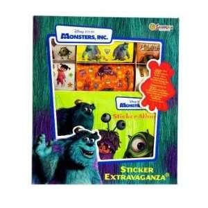  Disney Pixar Monsters Inc. Sticker Extravaganza Kit Toys 