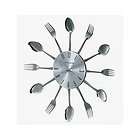 NEW Kitchen George Nelson Real Spoon and Fork Starburst Wall Clock 
