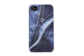 3pcs Personalized Jeans Hard Case Cover for iPhone 4 4G  